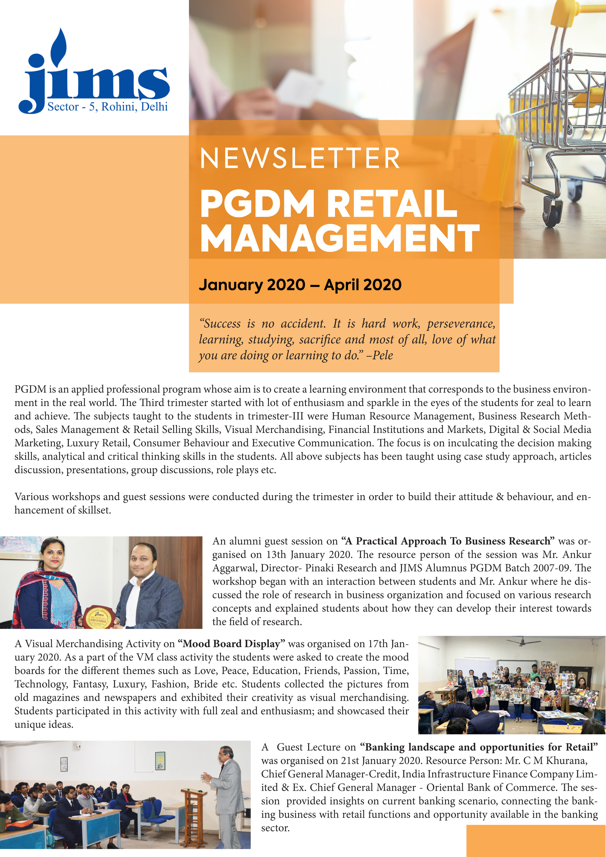 Retail e-Newsletter [Jan-April, 2020]