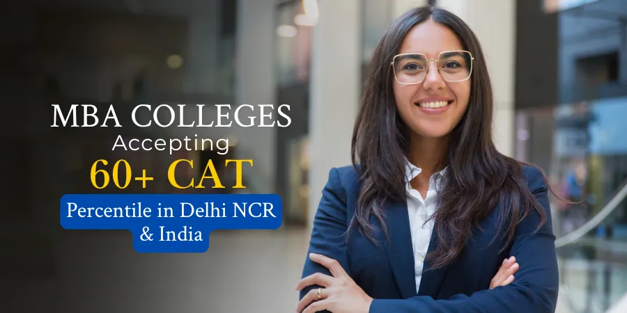 mba college accepting 60 cat