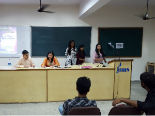 Academic Club of JIMS  organized an event BRAIN TEASER