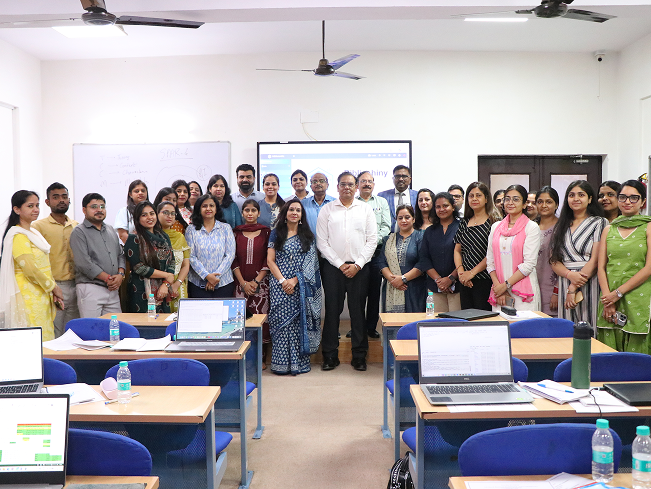 faculty research training session