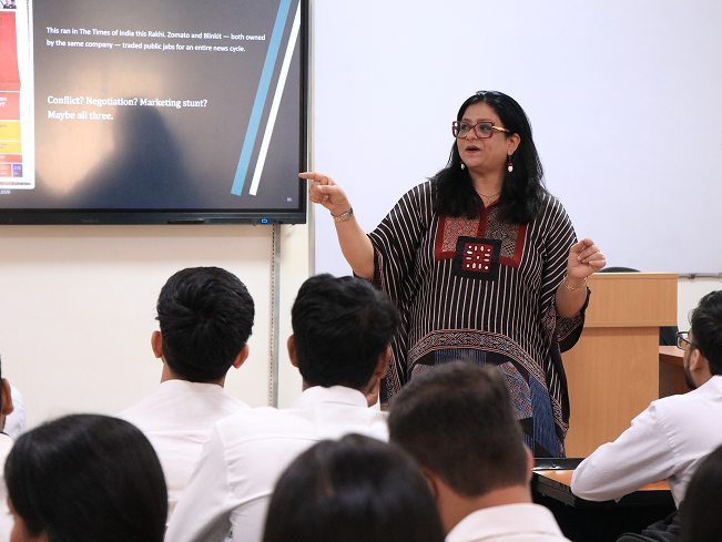 student negotiation skills session