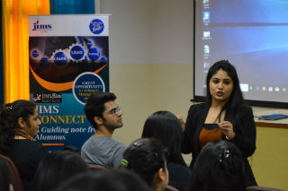 Alumni Interaction on Preparing for Placement and Employement Oppurtunities by Ms. Dimpy Batra