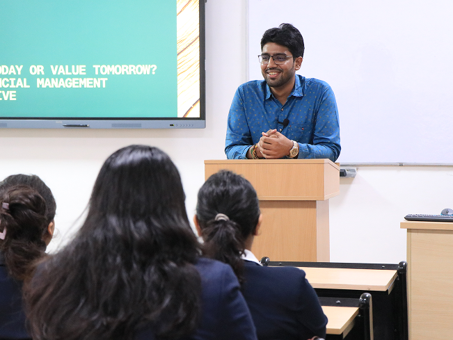 financial management alumni talk