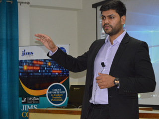 Alumni Interaction on Placement Aspects by Mr. Abhimanyu Shandilya