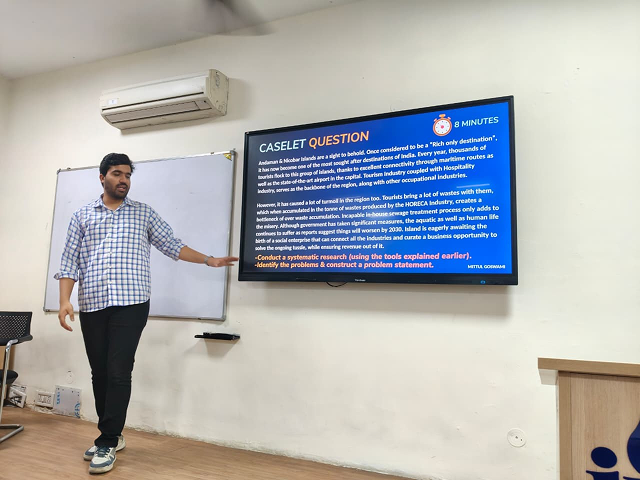 interactive learning session at JIMS Rohini