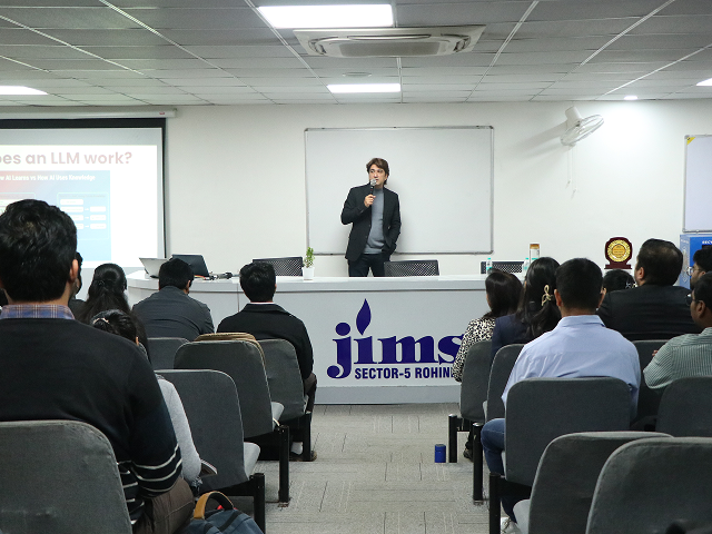 guest talk on AI in marketing