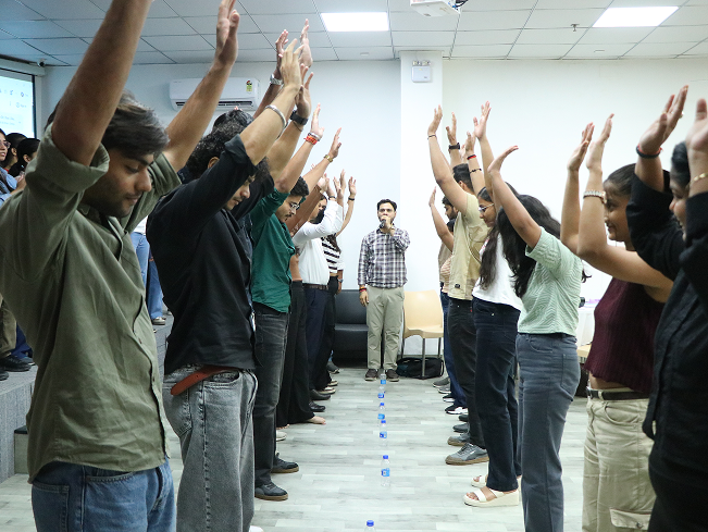 students participating in activities