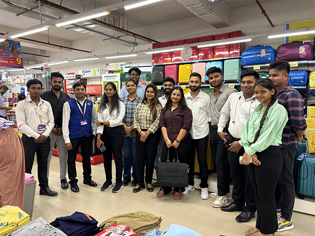 industrial visit reliance store