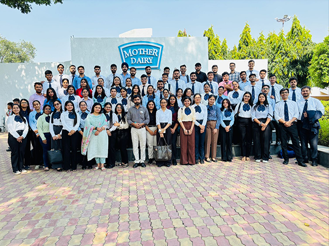 mother dairy plant industrial visit