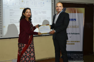  Dr. Bhupender Kumar Som, Professor & Dean, PGDM (IB) program at JIMS