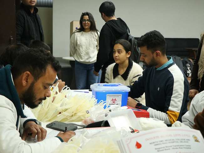 donor registration desk