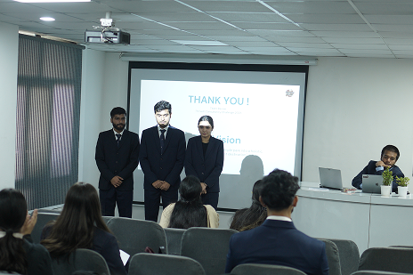 student consulting presentations