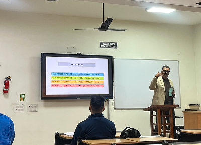 Interactive finance discussion