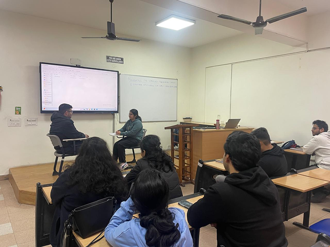 interactive learning session