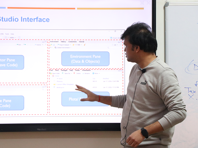 data analysis workshop session