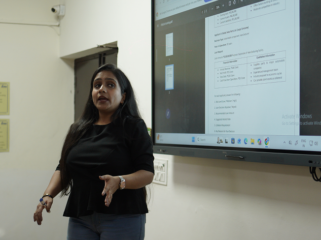 data storytelling session