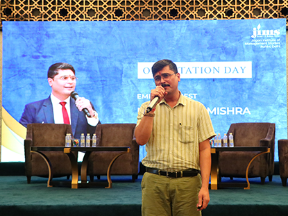 fueling success govind mishra motivational talk jims rohini