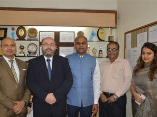 H.E. Mr. Roman Masarik Deputy Head of Mission at Embassy of the Czech Republic in New Delhi